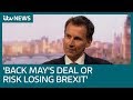 Back Theresa May’s deal or risk losing Brexit, Jeremy Hunt tells Tory MPs | ITV News