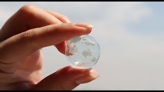 Clouds in the epoxy resin. The easiest way to make epoxy clouds from flock