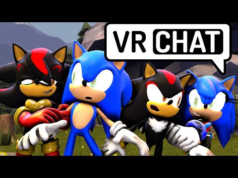 Sonic And Shadow Meets Shadina And Sonica In Vr Chat Transcript