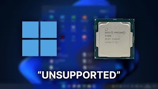 Installing Windows 11 on Unsupported Hardware