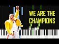 We Are The Champions - Queen [Synthesia Piano Tutorial]