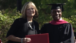 Mom Awarded MBA For Helping Quadriplegic Son