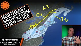 Arctic Blast + Northeast Snowstorm + Southeast Ice \u0026 Snow