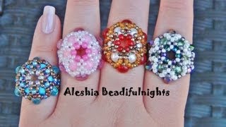 Royal Beaded Ring Tutorial