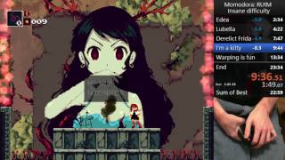 Momodora: RUtM insane difficulty any% speedrun in 23:32 RTA