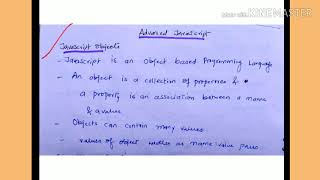 Javascript objects and creating objects using object literal method - lecture 72/ IWT