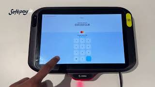 Accept contactless payments anywhere with Softpay | #softpos demo with PIN on Zerba device