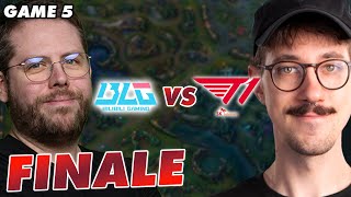 DAS LETZTE GAME! | BLG VS T1 GAME 5 | WORLDS FINALE 2024