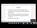 curso técnico em informática introdução aos arrays lógica de programação