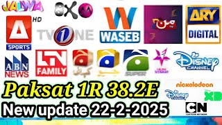 Paksat 38e | Paksat MM1 38.2e Latest Channel_Update | Paksat @38.2e_New| Paksat MM1 Frequency TP