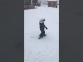 Snowboarding with my 3 year old Burton Riglet Wachusett Mountain 2018