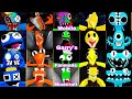 Roblox rainbow friends Original vs Real life vs Garry vs Fanmade vs Mobile vs Minecraft All jumpscar