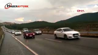 Muğla'da trafik felç oldu