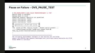 Debugging unit tests with OVS_PAUSE_TEST