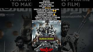 Weapon Movie Review | Sathyaraj,Vasanth Ravi |Movie Rating, Public Talk