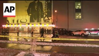 Fiery New Year's Day crash kills 2 in Rochester, New York