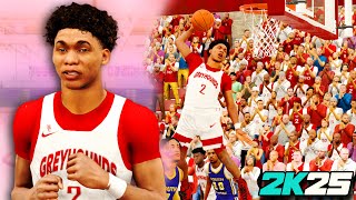 THIS SOPHOMORE GUARD SAVED OUR SEASON| HIGH SCHOOL HOOPS 2K25| MT CHRISTINE VS SOUTH SHORE