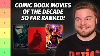Comic Book Movies of the Decade So Far Ranked! (TIER LIST)