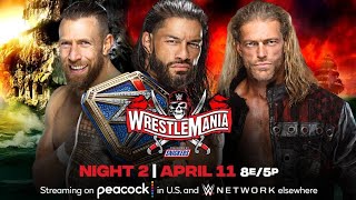 WrestleMania 37 Roman Reigns Vs Edge Vs Daniel Bryan WR3D 21 #2