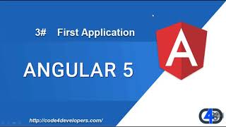 Angular 5 Tutorial 3#. First Application