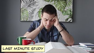 ADHD : Tips for Last Minute Studies