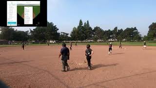 Base hit and Delayed Steal