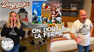 ON DORT A LA FERME DU PARC ANIMALIER PAIRI DAIZA INCROYABLE EXPERIENCE A LA FARMHOUSE LODGES