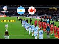 Argentina Vs Canada - Semi Final Copa America 2024 - Full Match All Goals | Video Simulation PES