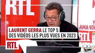 Top 5 des vidéos de Laurent Gerra les plus vues en 2023