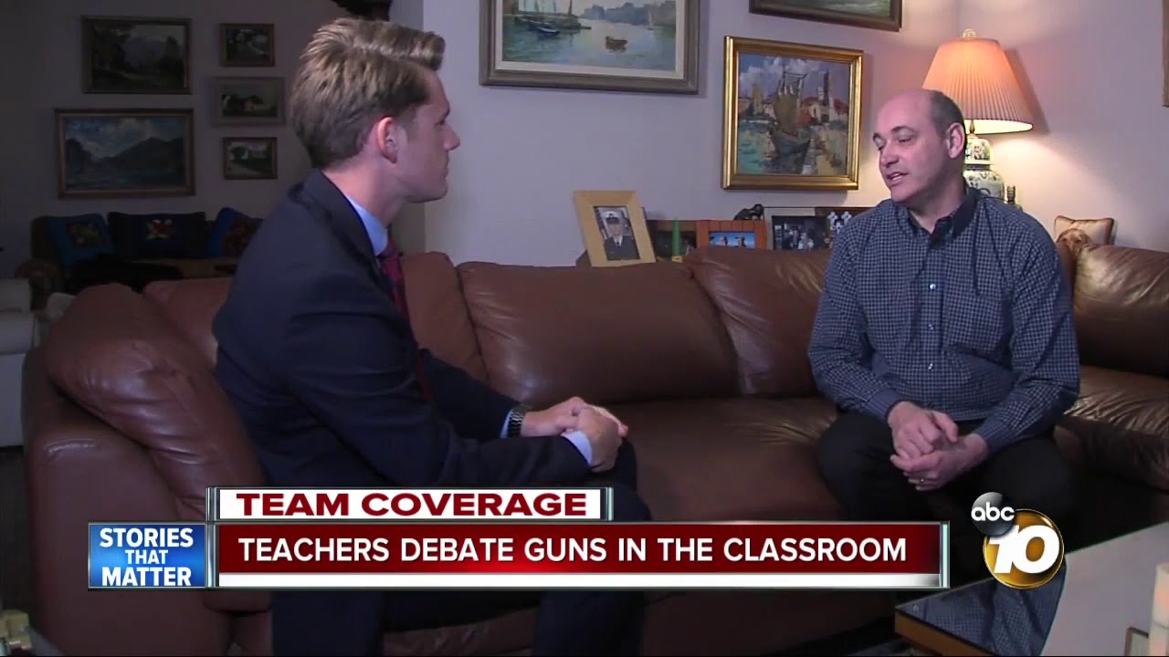 Teachers Debate Guns In The Classroom Youtube