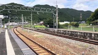 普通ワンマン篠山口行\u0026福知山行　谷川駅入線シーン