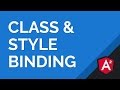 Angular 2 Class & Style Binding Tutorial