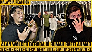 Alan Walker Takjub Melihat Koleksi Kereta Raffi Ahmad [Malaysia Reaction]