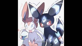 Sylveon x Umbreon #pokemon #edit #sylveon #eeveelutions #eevee