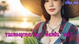 รวมเพลงลูกทุ่งบ้านนา ฟังเพลิน Vol.3