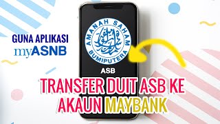 CARA KELUARKAN DUIT ASB KE AKAUN BANK SECARA ONLINE #asb #myasnb #tutorial