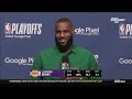 lebron james postgame interview