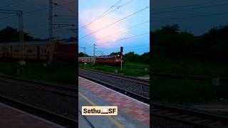 🛑#22661 Rameshwaram Sethu Super Fast Express 🚈 Spotted #chennai #sethuexpress #rameswaram #train