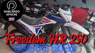 Freedom HR 250 ficha técnica,precio Costa Rica