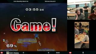 UVic Biweekly March 1st - EGM | Robbo (Cpt. Falcon) vs Arch (Fox) - Winner's Round 2