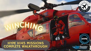 1f.  H145 HEMS Winching: Missions Deep Dive Pt 2. Meet Roger who is unimpressed. What an intro!