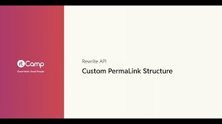 Custom PermaLink Structure