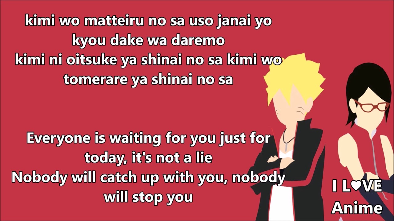 Boruto: Naruto Next Generations - Opening 7 | Lyrics + ENG Translation ...