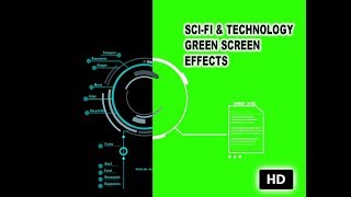 SCI-FI & TECHNOLOGY Green screen effect HD