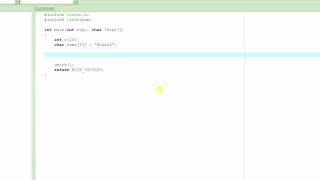 C Programming Tutorial # 19 - More on Strings - Part 1 [HD]
