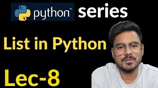 list in python | Lec-8
