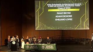 Fall Sports Awards Night 2025-2026