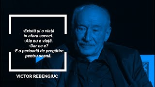 Victor Rebengiuc, despre viaţa din afara scenei, la Garantat 100%, pe TVR1