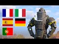 Helldivers 2 but in five different languages