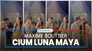 Maxime Bouttier Cium Luna Maya